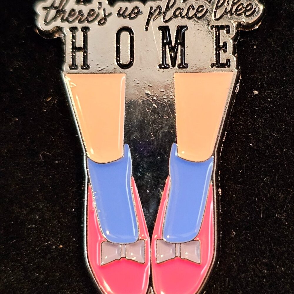 Dorothy’s Ruby Slippers Enamel Pin – “There’s No Place Like Home”